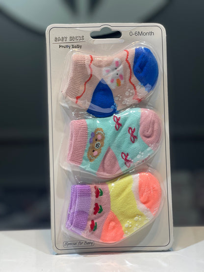 Baby Socks Mix 3 Pieces Set