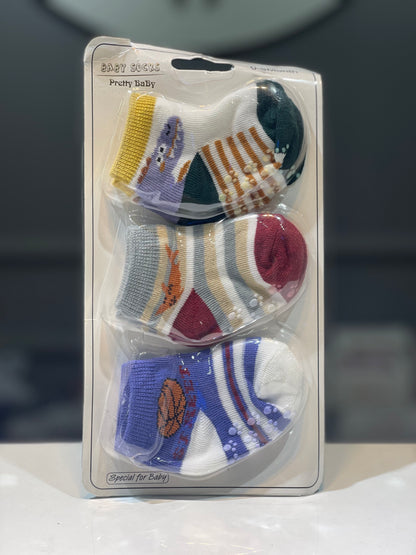 Baby Socks Mix 3 Pieces Set