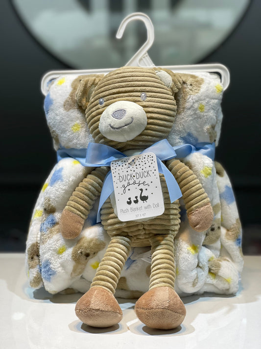 Blanket & Toy 2 Piece Set