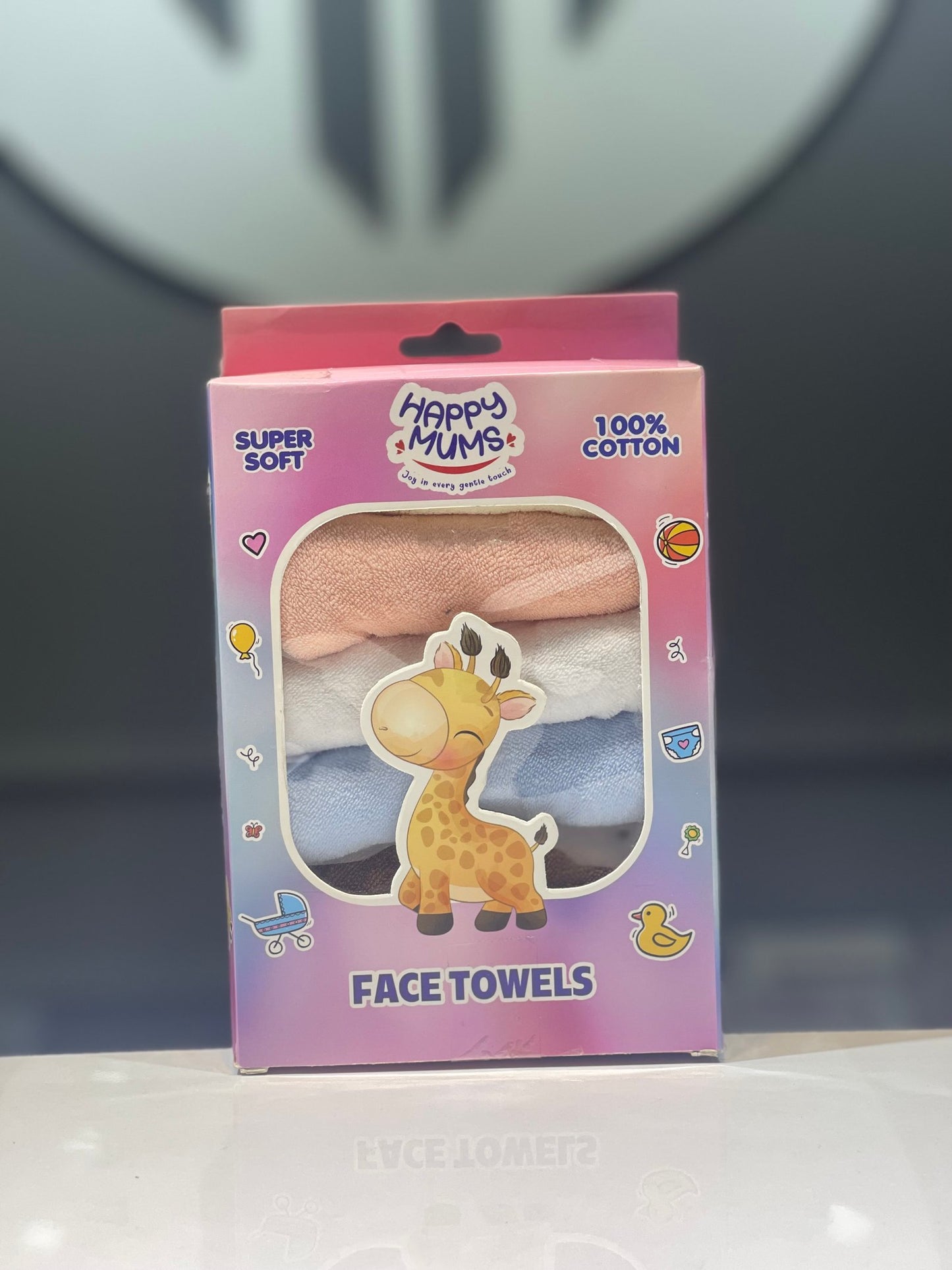 Happy Mums Face Towels